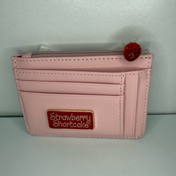 🍓 Strawberry Shortcake Gingham Bow Wallet 🍓 - Picture 2 of 3